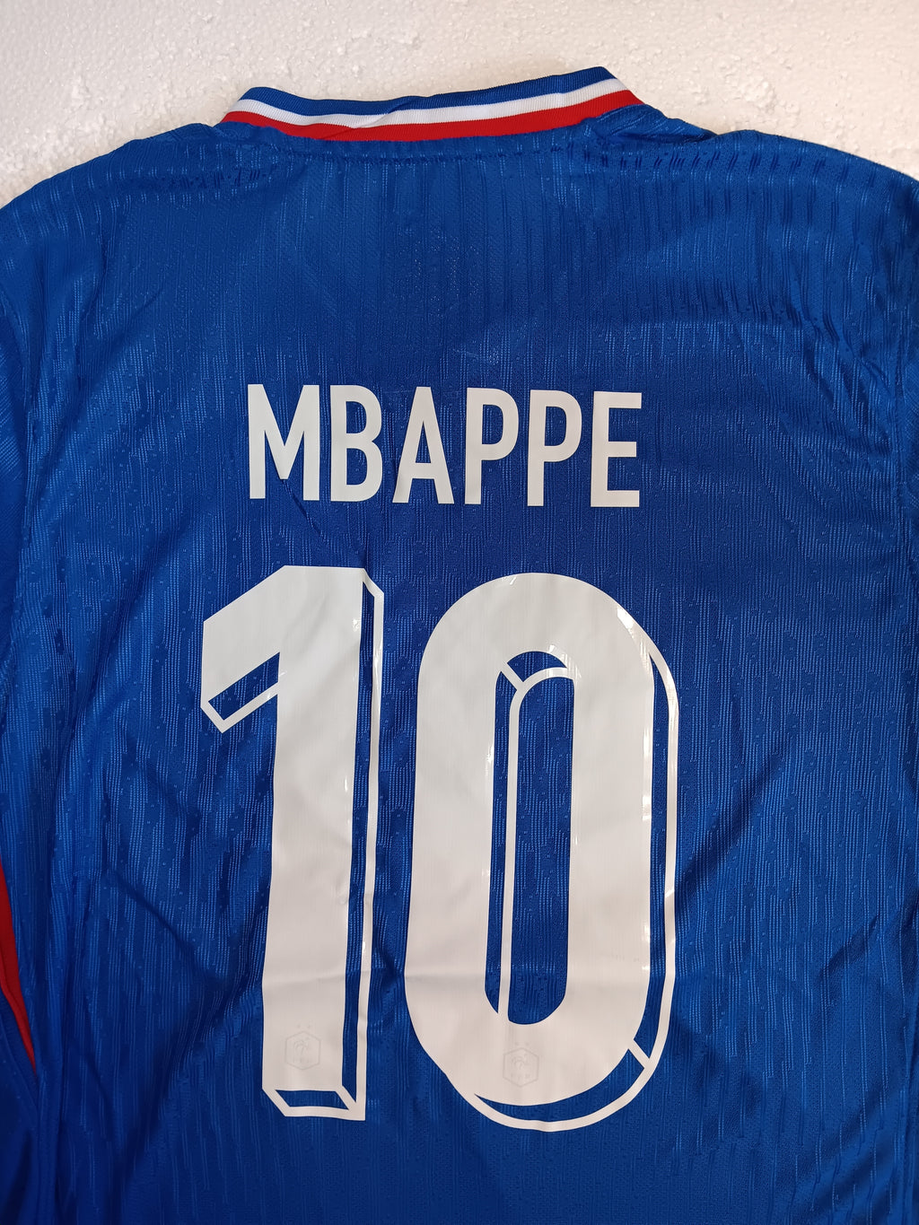 Kylian Mbappe #10 France 2024 Euro Match Slim Blue Home Soccer Jersey 2024-2025