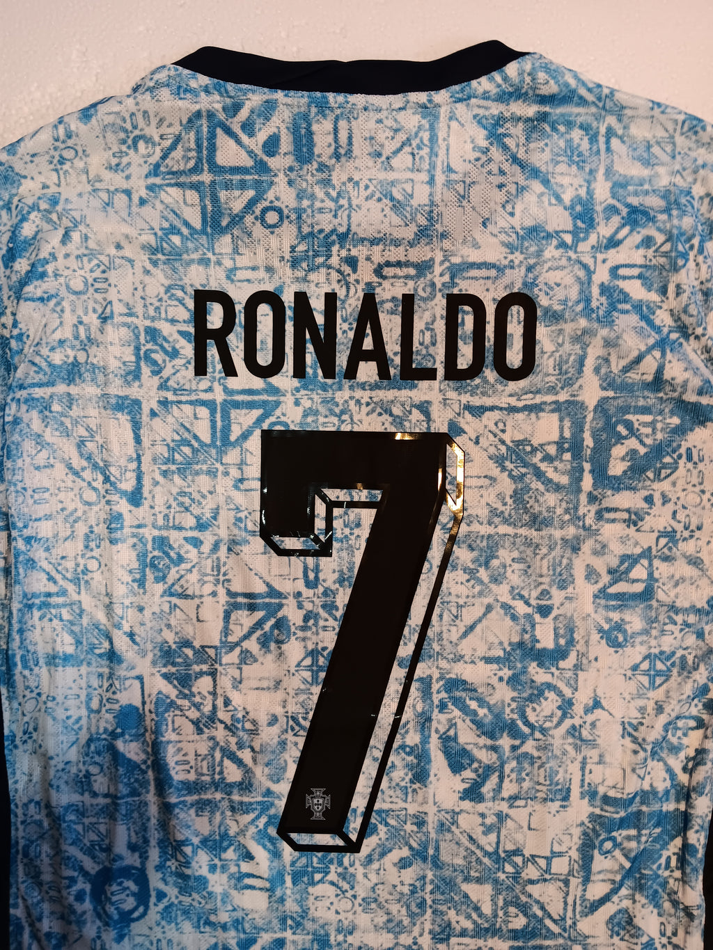 Cristiano Ronaldo Portugal Euro Match Away Long Sleeve Soccer Jersey 2024-2025