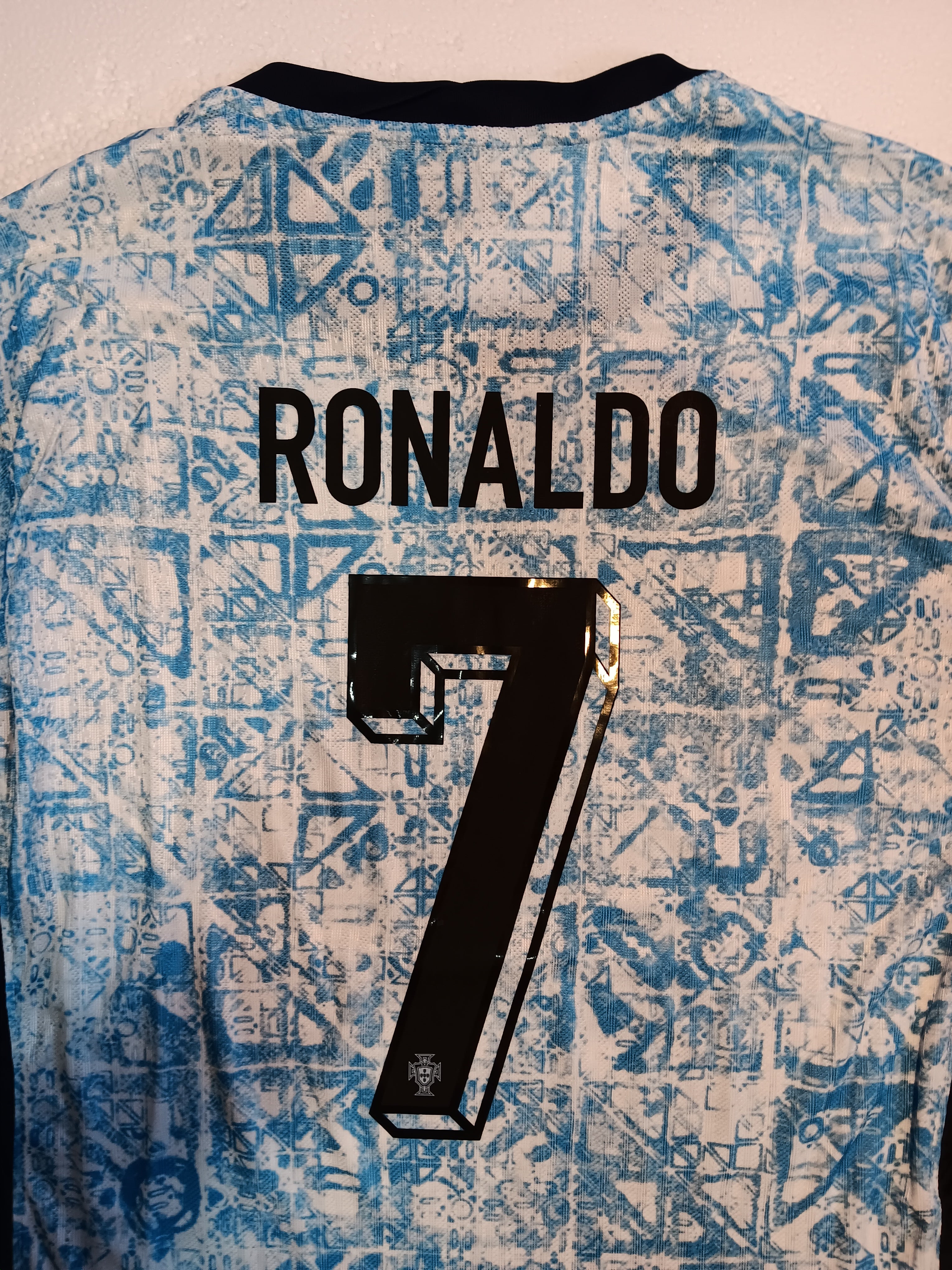 Cristiano Ronaldo Portugal Euro Match Away Long Sleeve Soccer Jersey 2024-2025