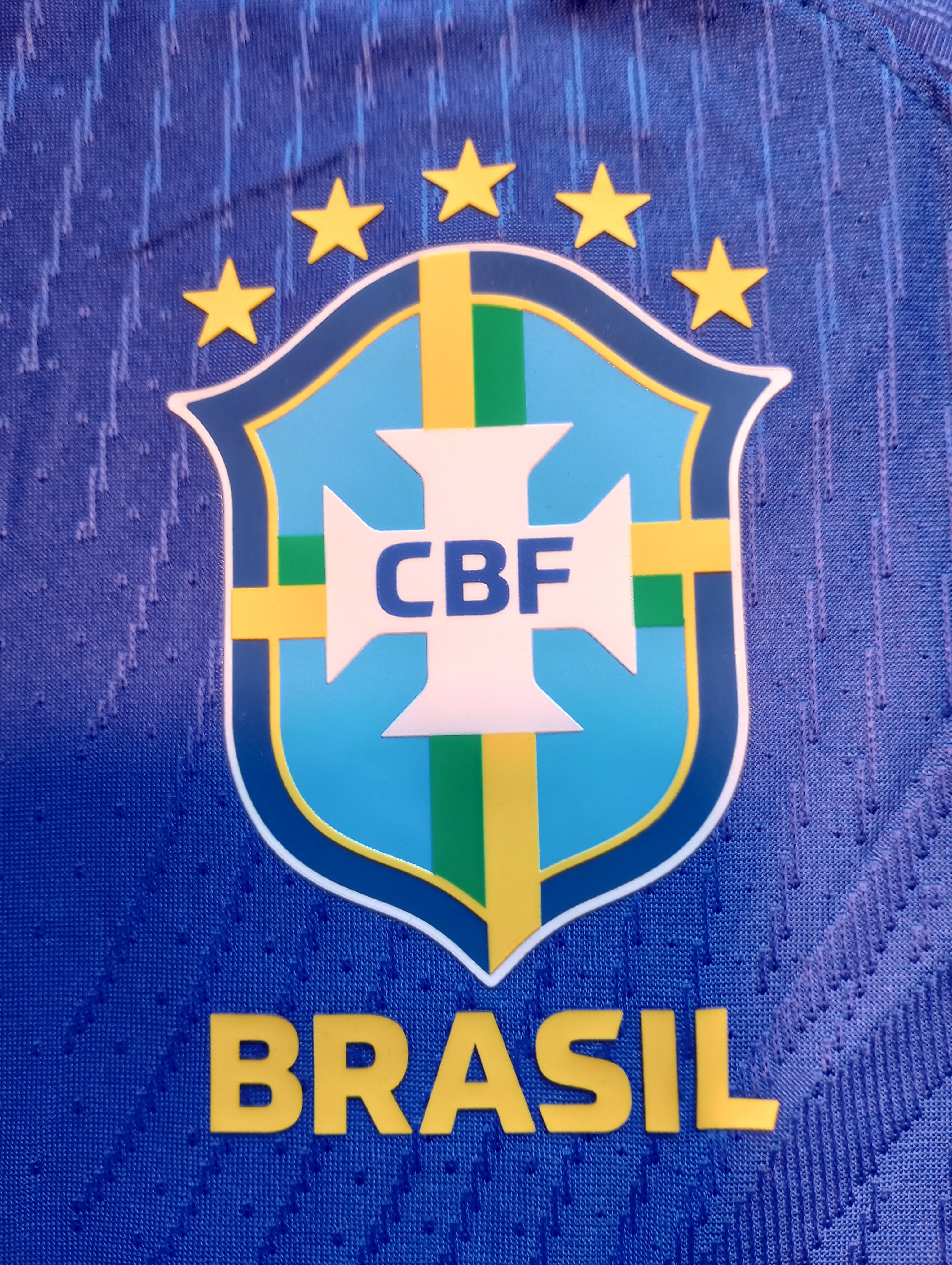 Neymar Jr #10 Brazil 2022 World Cup Qatar Match Slim Fit Blue Away Soccer Jersey