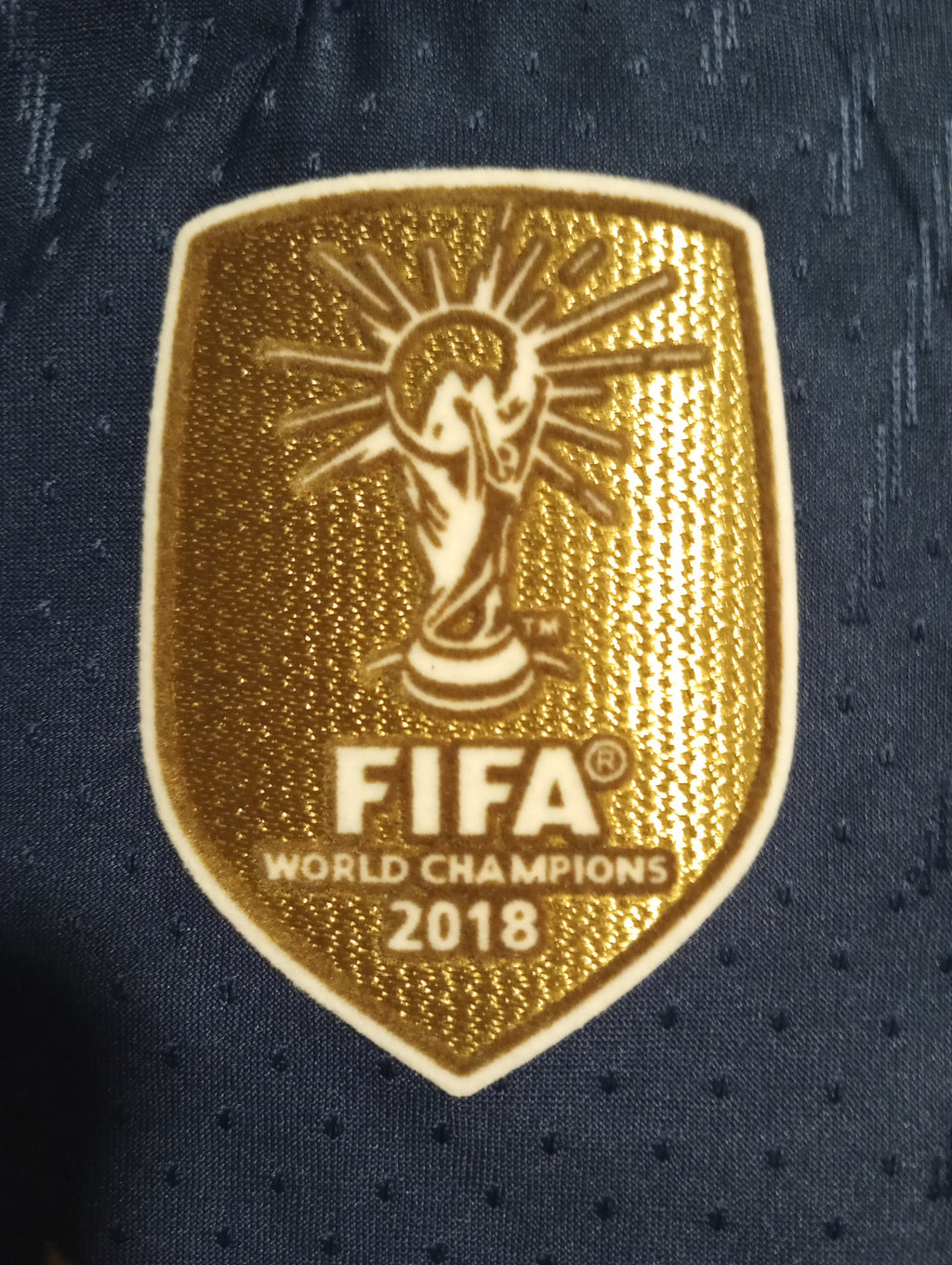 Olivier Giroud France 2022 World Cup Qatar Match Slim Blue Home Soccer Jersey