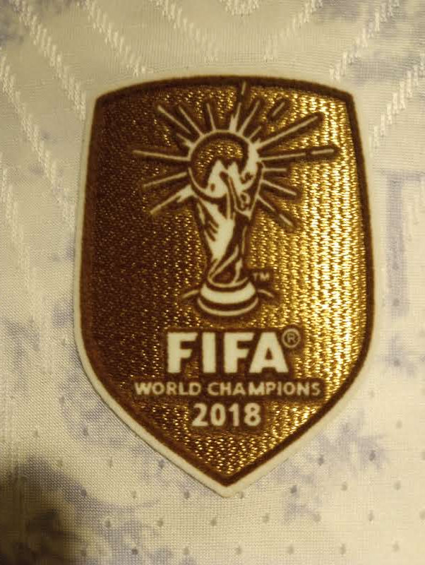 Olivier Giroud France 2022 World Cup Qatar Match Slim White Away Soccer Jersey