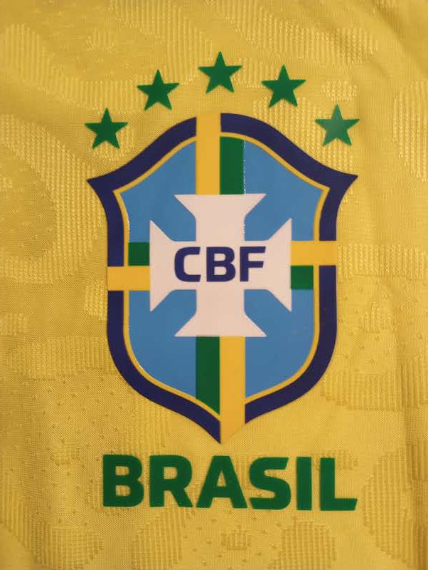 Neymar Jr Brazil 2022 World Cup Qatar Match Slim Fit Yellow Home Soccer Jersey