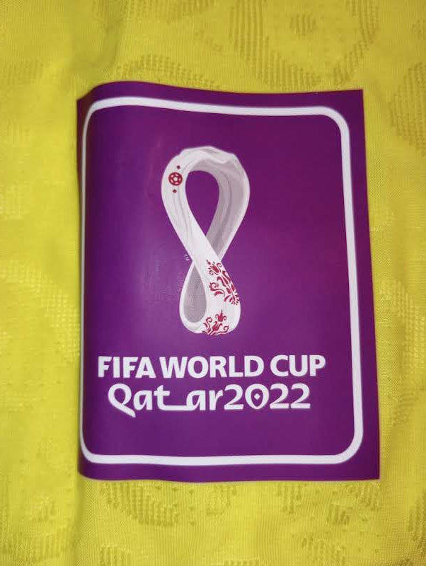 Neymar Jr Brazil 2022 World Cup Qatar Match Slim Home Long Sleeve Soccer Jersey