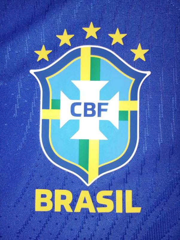 Neymar Jr Brazil 2022 World Cup Qatar Match Slim Away Long Sleeve Soccer Jersey