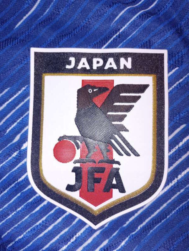 Takumi Minamino Japan 2022 World Cup Match Slim Home Long Sleeve Soccer Jersey