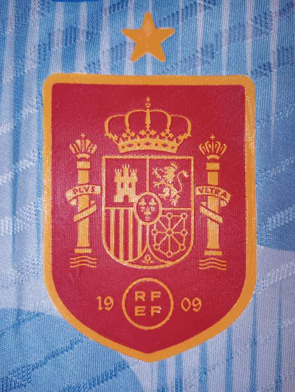 Gavi Spain 2022 World Cup Qatar Match Slim Blue Away Long Sleeve Soccer Jersey