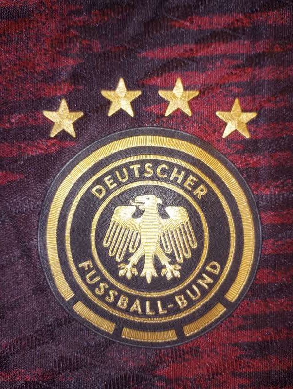 Jamal Musiala Germany 2022 World Cup Match Slim Away Long Sleeve Soccer Jersey