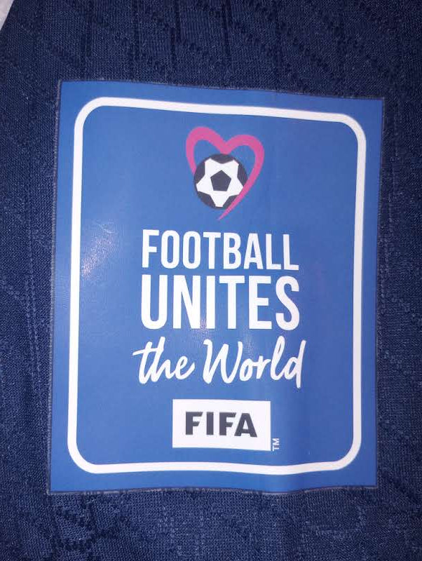 Kylian Mbappe France 2022 World Cup Final Match Home Long Sleeve Soccer Jersey