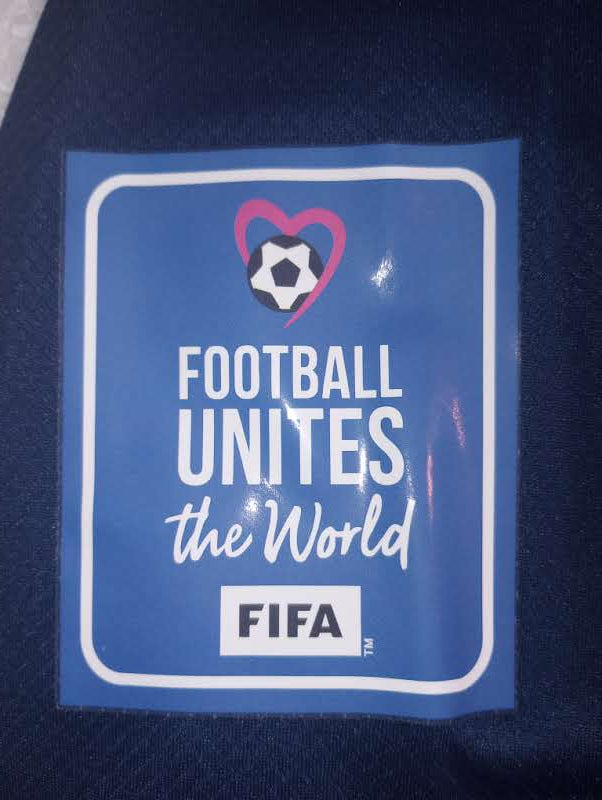 Kylian Mbappe France 2022 World Cup Final Stadium Home Long Sleeve Soccer Jersey